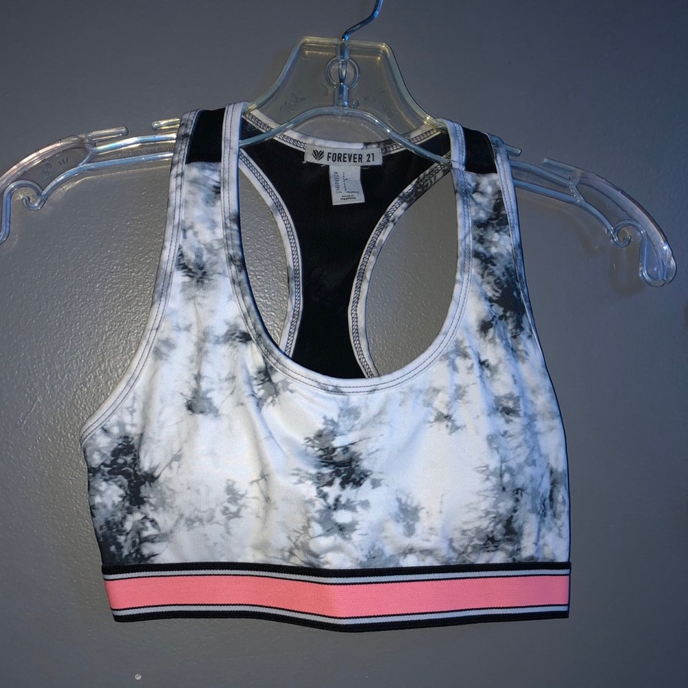 🔥marble forever 21 sports bra
